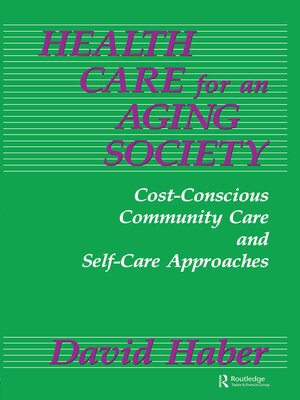 cover image of Health Care for an Aging Society